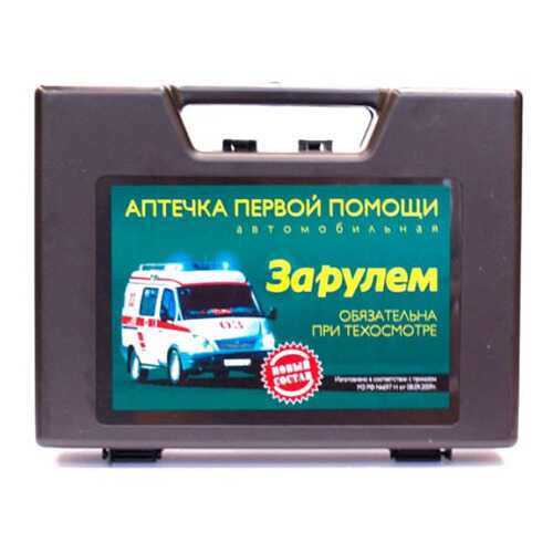 Аптечка первой помощи За рулем, автомобильная в пластиковом кейсе VSK-01057339 в Газпром