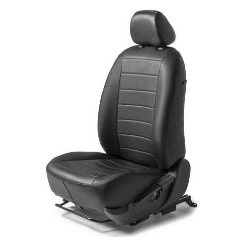 Авточехлы Rival Строчка (спинка 40Ravon R4 седан , эко-кожа, черные, SC.1002.1 в Газпром