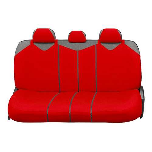 Комплект чехлов-маек Autoprofi R-1 Sport Plus Zippers R-902PZ RD в Газпром