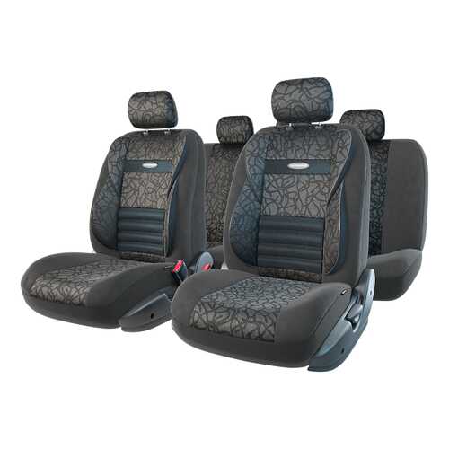 Комплект чехлов на сиденья Autoprofi Comfort Combo CMB-1105 ANTHRACITE (M) в Газпром