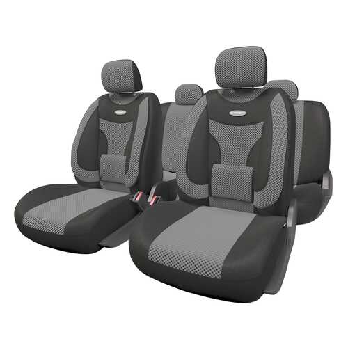 Комплект чехлов на сиденья Autoprofi Extra Comfort ECO-1105 BK/D.GY (M) в Газпром