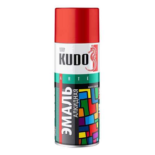 Эмаль универсальная красная KUDO ,520 мл в Газпром