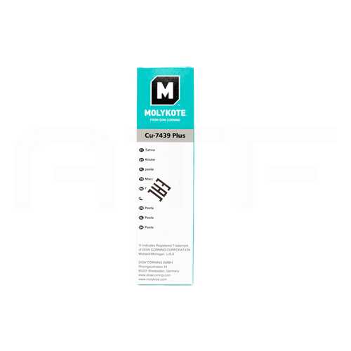 Паста Molykote Cu-7439 Plus (100 г) в Газпром