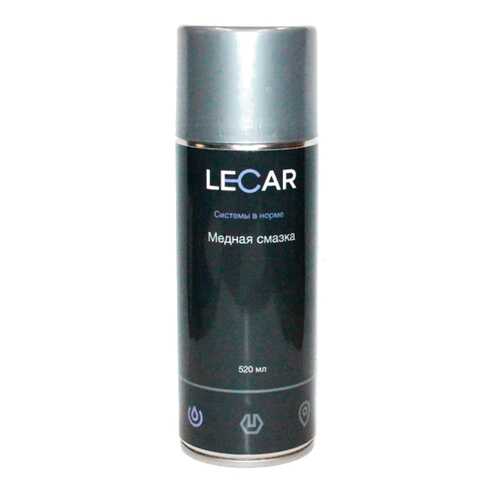 Смазка аэрозоль LECAR Медная 520 мл LECAR000011510 в Газпром
