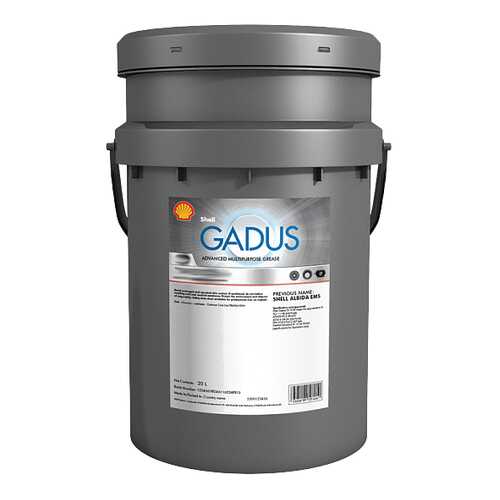 Специальная смазка для автомобиля Shell Gadus S5 V100 2 18 кг в Газпром