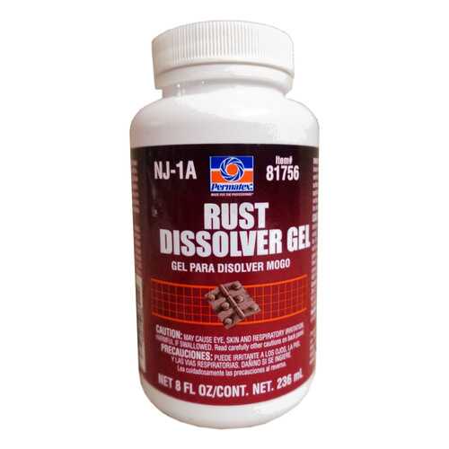 Средство для удаления ржавчины PERMATEX Naval Jelly Rust Remover (236гр) в Газпром