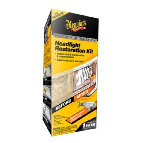 Полный набор для абразивного восстановления фар Heavy Duty Headlight Restoration Kit NEW в Газпром