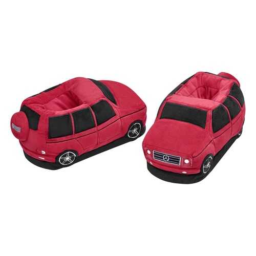 Плюшевые тапочки Mercedes-Benz Plush Slippers, Red, артикул B66953257 в Газпром