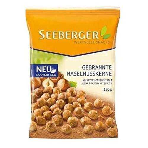 Фундук обжаренный в карамели Seeberger 150 г в Газпром