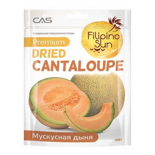 Плоды мускусной дыни сушеные Filipino Sun 100 г в Газпром