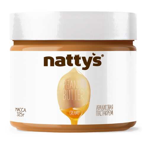 Арахисовая паста Nattys Creamy 325 г в Газпром