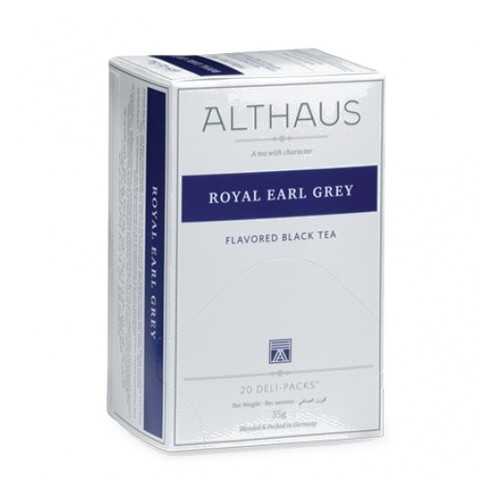 Чай Althaus Royal Earl Grey Deli Pack 20*1.75 г в Газпром