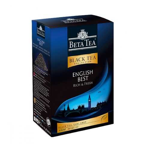 Чай Beta Tea Английский лучший с добавками 100 г в Газпром
