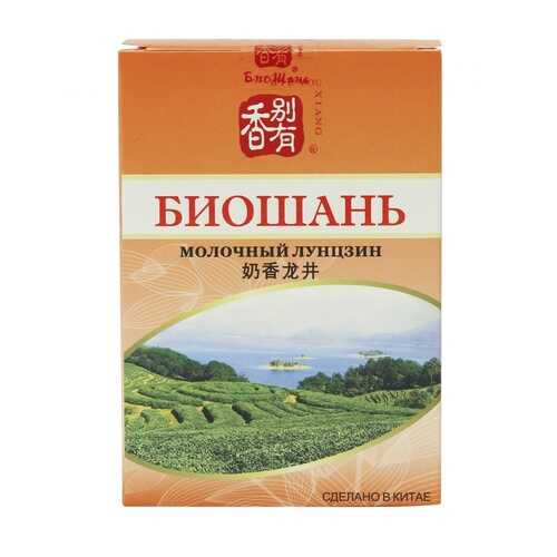 Чай БиоШань Milky Lung Сhing, молочный лунцзин, 80 гр в Газпром