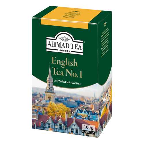 Чай черный Ahmad Tea english tea № 1 90 г в Газпром