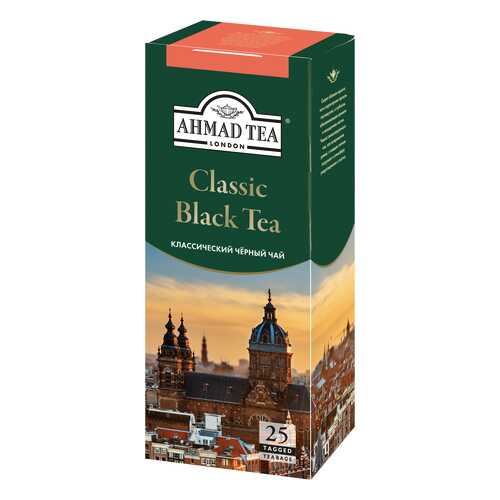 Чай черный Ahmad Tea классический 25 пакетиков в Газпром