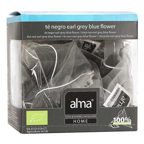 Чай черный Alma Home Organic эрл грей 15*1.86г в Газпром