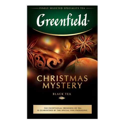 Чай черный листовой Greenfield Christmas Mistery 100 г в Газпром
