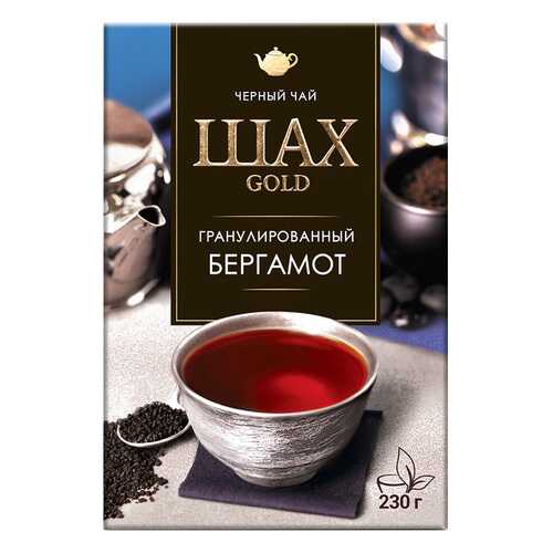Чай черный листовой Шах Gold Бергамот 230 г в Газпром