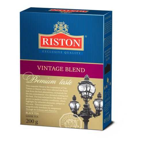 Чай черный Riston vintage blend 200 г в Газпром