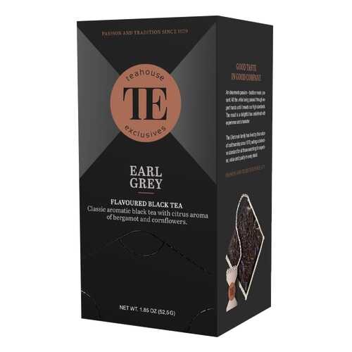 Чай черный Teahouse Exclusives Эрл Грей 15 пакетиков 40 г в Газпром