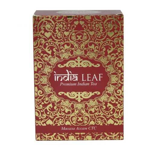 Чай India leaf Масала Ассам стс, черный гранулированный с добавками, 100 гр в Газпром