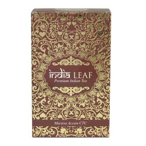 Чай India leaf Масала Ассам стс, черный гранулированный с добавками, 200 гр в Газпром