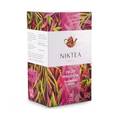 Чай Niktea Fruit Magenta травяной 25 пакетиков в Газпром