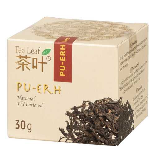 Чай Пуэр Tea Leaf отборный 30 г в Газпром