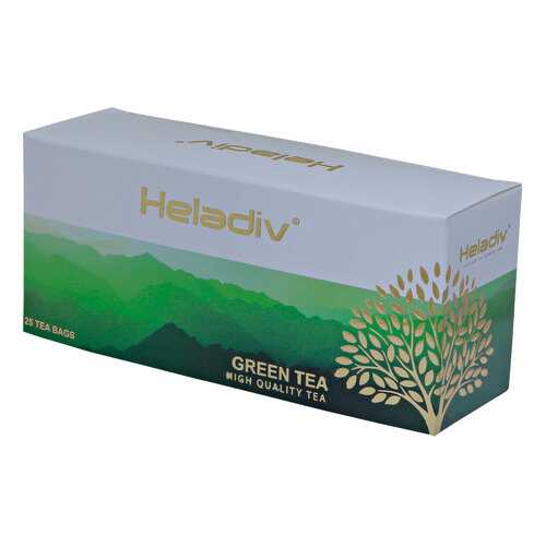 Чай в пакетиках Heladiv green tea 25 пакетов в Газпром