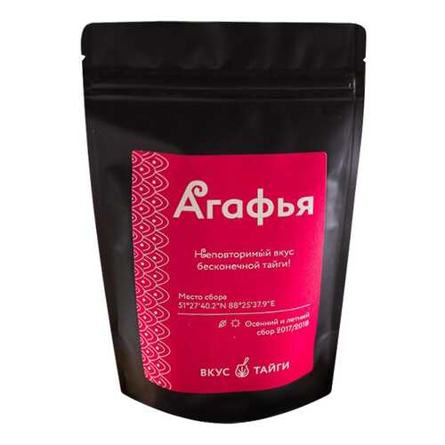 Чай Вкус тайги Агафья 50 г в Газпром