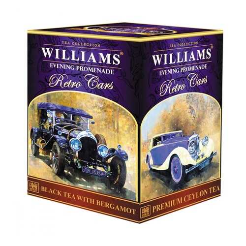 Чай Williams Evening Promenade черный с добавками 150 г в Газпром