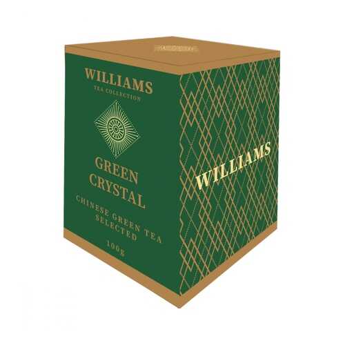 Чай Williams Greean Crystal зеленый китайский 100 г в Газпром
