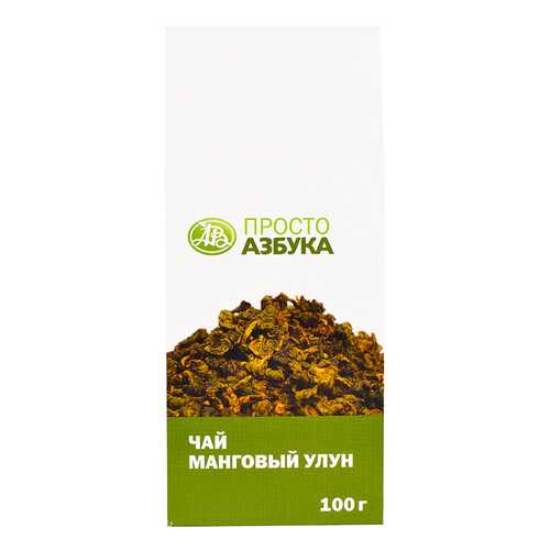 Чай зеленый Просто Азбука манговый улун 100 г в Газпром