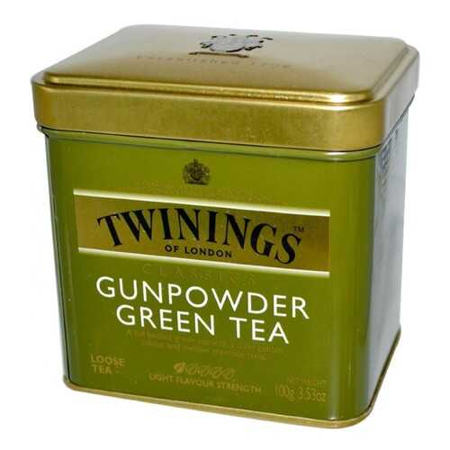 Чай зеленый Twinings ганпаудер байховый крупнолистовой 100 г в Газпром