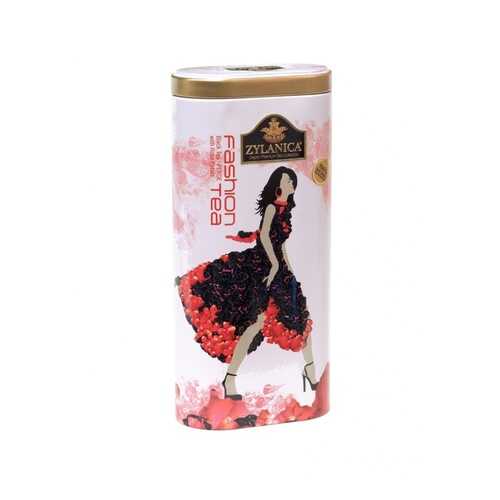 Чай Zylanica Fashion Tea черный листовой с лепестками роз Pekoe 100 г в Газпром