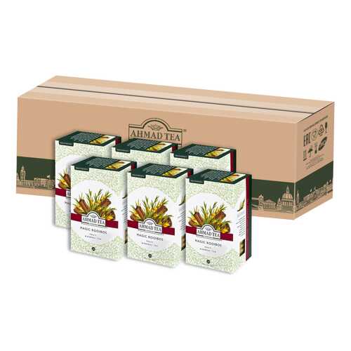 Травяной чай Ahmad Tea с корицей Мэджик ройбуш в пакетиках 20х1,5г - 6 штук в Газпром