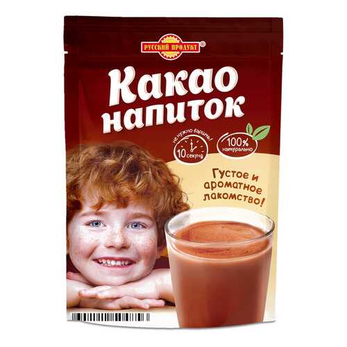 Какао-напиток моментального приготовления Русский Продукт 150 г в Газпром