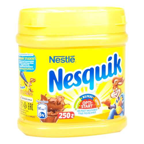 Какао Nestle Несквик 250 г Россия в Газпром
