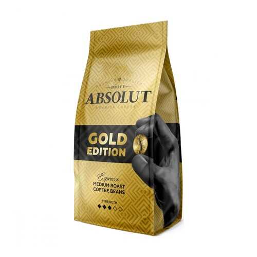 Кофе Absolut Drive gold edition в зернах 1000 г в Газпром