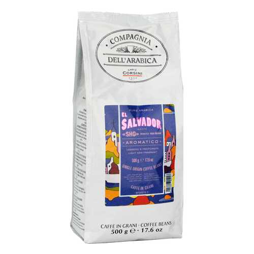 Кофе Compagnia Dell`Arabica El Salvador SHG в зернах 500 г в Газпром