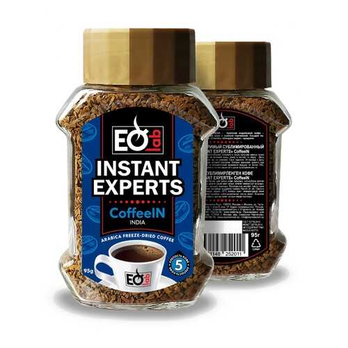 Кофе Espressolab Instant Experts CoffeeIN India растворимый 95 г в Газпром