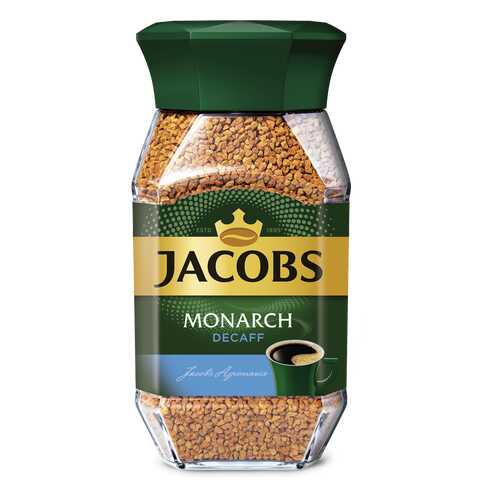 Кофе Jacobs monarch decaff натуральный растворимый сублимированный 95 г в Газпром
