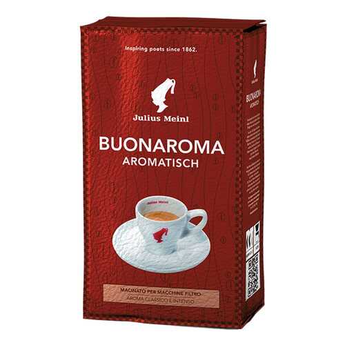 Кофе Julius Meinl buonaroma aromatisch натуральный жареный молотый 250 г в Газпром