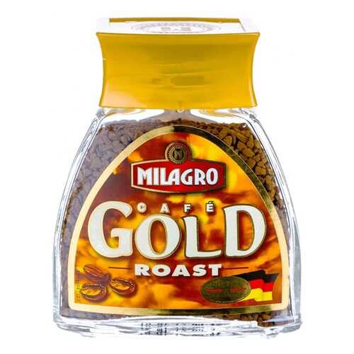 Кофе Milagro Gold Roast, растворимый, 50 гр в Газпром