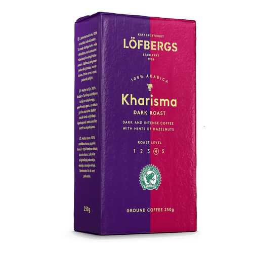 Кофе молотый Lofbergs Kharisma 250 г в Газпром