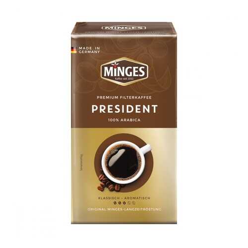 Кофе молотый Minges President 500 г в Газпром