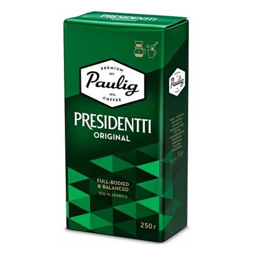 Кофе молотый Paulig presidentti original 250 г в Газпром