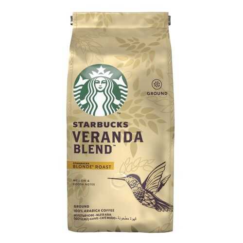 Кофе молотый Starbucks Veranda Blend светлой обжарки 200 г в Газпром