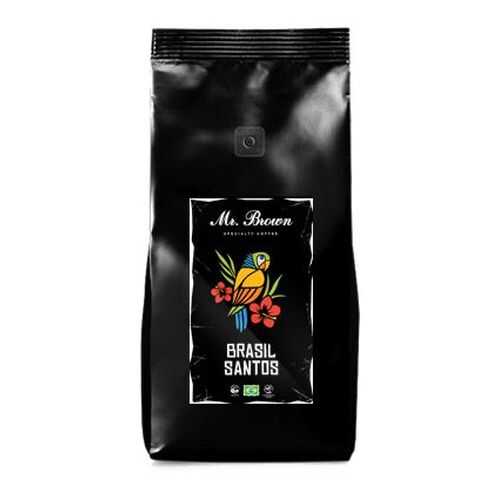 Кофе Mr.Brown Brasil Santos в зернах 1 кг в Газпром